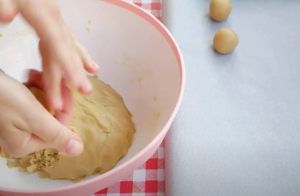 Tahini Walnut Cookies step 3
