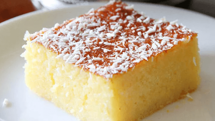 Turkish Semolina Cake (Revani)